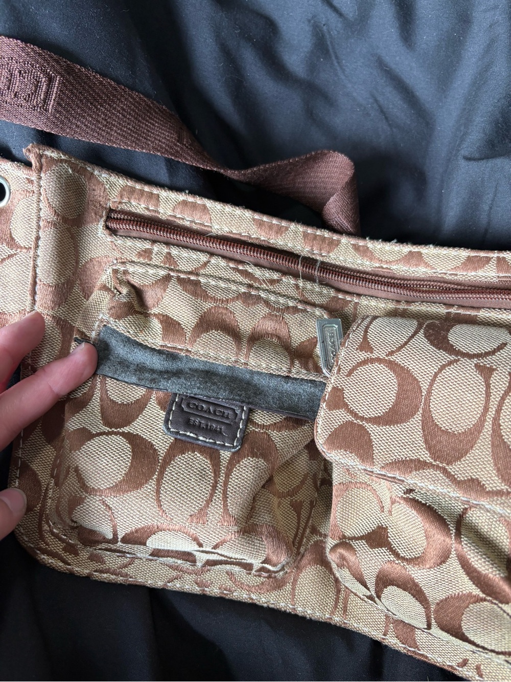 Vintage coach Fanny pack - Picture 3 of 6